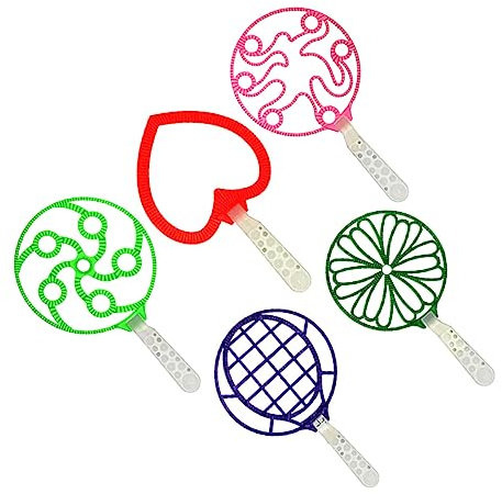KOMBIUDA Spielzeug für Jungen und Mädchen Seifenblasenstab-Set Seifenblasenmacher-Spielzeug Seifenblasenherstellungsstab Seifenblasenspielzeug Jungen und Mädchen Seifenblasen für Partys und