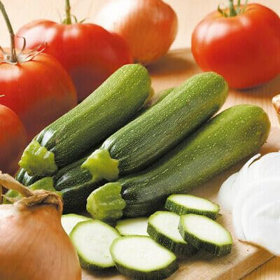 Buy4seeds Vegetable Courgette F1 Defender 6 Seeds Zucchini Easy to Grow