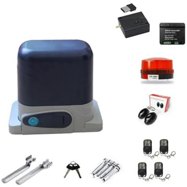 Circuit imprimé pour portail coulissant, Opérateur de porte électrique d'entraînement de crémaillère coulissante automatique résidentielle de 800KGS avec à distance for le contrôle d'application de d'