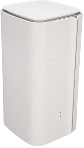 Jectse 5G CPE -Router med SIM -kortplats, WiFi 6 (802.11ax), 4x4 Mu MIMO, NSA SA 5G Router Dual Band Cellular Modem for Home Office Indoor, Support 50+ Användare (EU)