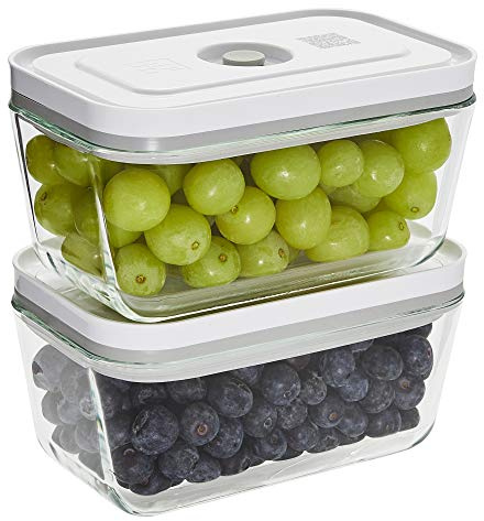 ZWILLING 36803-220 Fresh & Save Vacuum Food Storage Container, Glass
