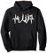 Basketball Geschenk für Basketballer Herzfrequenz Basket Pullover Hoodie