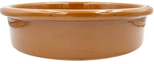 OLLA CAZUELA TARTERA BARRO ESMALTADO CALIDAD - GALLEGA - FABRICACIÓN NACIONAL (32 CMS)