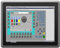 SunKol 17 Zoll lüfterloser Industrie-Panel-PC, All-in-One Panel-PC mit kapazitivem Touchscreen, 2xUSB2.0, 2xUSB3.0, HDMI, 2xRS232, LAN (I3-7100U, 4 GB RAM, 128 GB SSD)