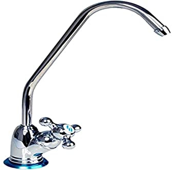 Grifo Cromado Especial para Sistemas de Ósmosis Inversa. Grifo de agua de ósmosis. Instalación sencilla y sin necesidad de piezas adicionales. Bbagua.