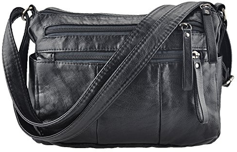 VOLGANIK ROCK Purses for Women Soft PU Leather Shoulder Bag Ladies Crossbody Purse and handbags Lightweight Pocketbook