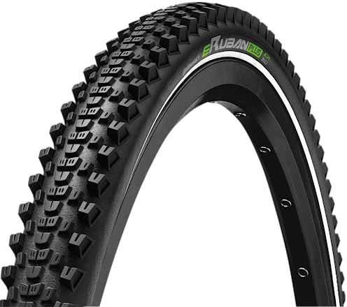 Continental Unisex-Adult eRuban Plus Bicycle Tire, Black, 29, 29 x 2.60