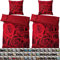 Sanilo® Bettwäsche 135x200 cm, 100% feinste Baumwolle, 4-teilig, Bettbezug, Kissenbezug 80x80cm, Oeko-TEX Zertifiziert (4-teilig 135x200 cm, Rosen)
