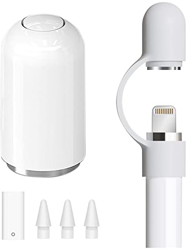 flintronic Puntas para Pencil, Tapa Pencil Magnética, Adaptador de Carga, Funda Protectora de Silicona y Juego de Puntas de Repuesto para Pencil 2 y 1 Generación