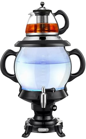 Golda Inc. Tea Maker, 4.5 Liter, Black