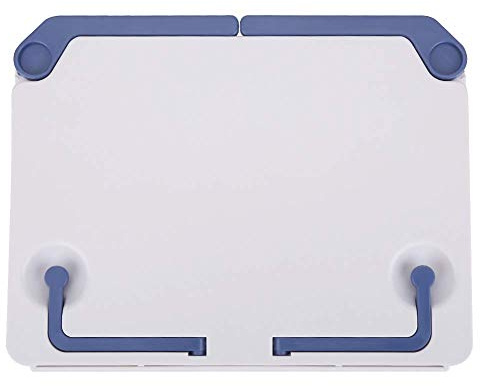 Bärbart Skrivbord Justerbart Skrivbord Notställ, Plast Notställ Musikboksställ Bord Skrivbordshållare Traning Tackle Desktop Notställ Nothållare Vikbar 8,3 X 6,3 X
