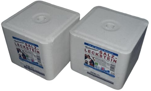 agrar-store Leckstein Salzleckstein (3x10Kg Steine) für Schafe, Ziegen, Rinder, Pferde