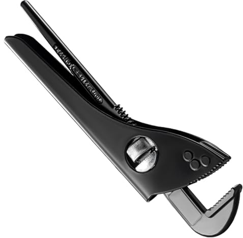Pinze idrauliche, 1 pinza per pompa dell'acqua, chiave idraulica a manico corto, design sofisticato e resistente, con manopola zigrinata, morsetto per tubo dell'acqua per tubi sagomati, tubi circolari