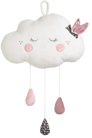 Nuage à suspendre en polyester blanc