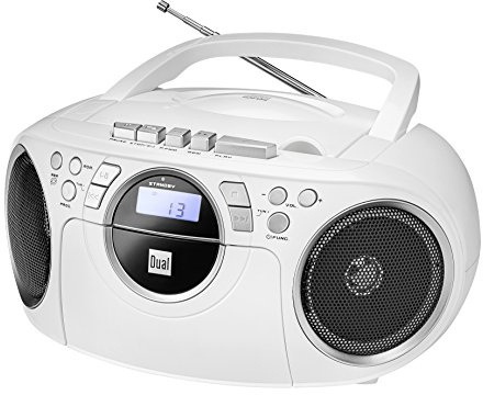 Dual 74834 P 70 kassettradio vit