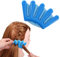 Xiton 1PC Schwamm-Haar-Flechtmaschine - Multifunktionshaar Flecht Werkzeug - Französisch Twist Plait Haar Braider - Palm Shaped DIY Hair Styling-Zubehör (Blau)