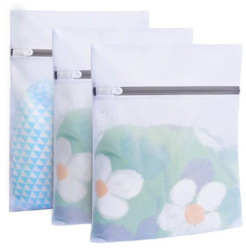 BAGAIL Sacchetti per Biancheria in Rete, Sacchetti per Lavatrice, Sacchetti in rete Riutilizzabili e Durevoli per Camicette Delicate, Biancheria Intima, Reggiseni, Lingerie e Vestiti per Bambini