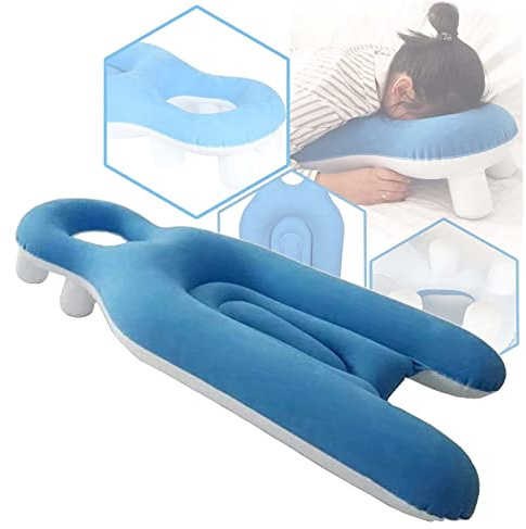 TERMALY, Almohada Boca ABano Para Post Vitrectomía, Almohadas De Apoyo Para la Cabeza Y Hombros, Almohada Para Dormir, Pacientes con Desprendimiento De Retina Durante la Recuperación