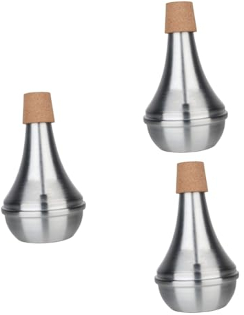 ifundom 3stücke Trompeten Dämpfer Kork Übungsdämpfer Für Trompete Und Posaune Einfache Installation Geräuschreduzierend Für Ruhige Übungsumgebungen