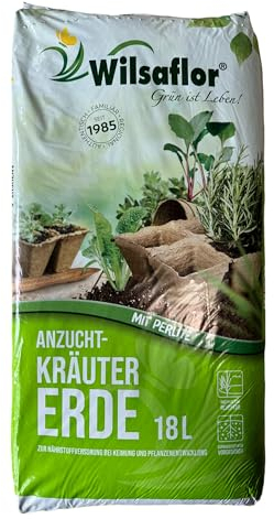 JSM - Wilsaflor® Anzucht- und Kräutererde + Perlite 40 x 18 L