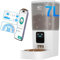 Frienhund 7L Automatic Cat Feeder with App Control: Automatic Dog Feeder with Large Pet Food Storage, Auto Cat Food Dispenser with Timer for Multiple Pets,Detachable for Easy Cleaning (2.4G & 5G WiFi)