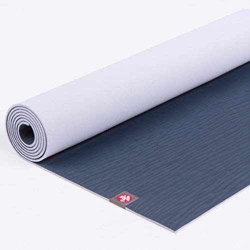Manduka eKO - Esterilla de yoga de 6 mm de grosor, respetuosa con el medio ambiente y hecha de goma natural de árbol. Agarre definitivo para una tracción superior, amortiguación densa para apoyo y