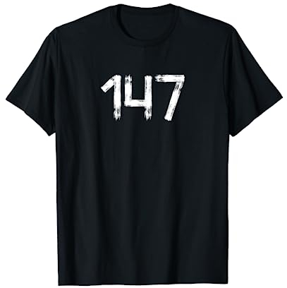 147 Maximum Break Snookerspieler Snooker T-Shirt