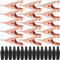 iplusmile 15 stücke Zahnlose Alligator Clamp Kupfer Krokodilclip Micro Krokodilklemme
