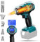TASDISE Pistolet à Air Chaud Pistolet à Air Chaud 50℃-550℃ Température Réglable Décapeur Chaud sans Fil Compatible avec Makita 18V Batterie Pistolet à Air Chaud sans Balai Sans Batterie