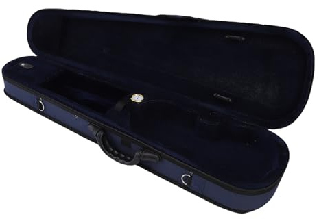 KIMISS Estuche para Violín 4/4: Solución de Almacenamiento de Tela Liviana para Viajes y Hogar, Diseño Resistente a Impactos con Correas Ajustables