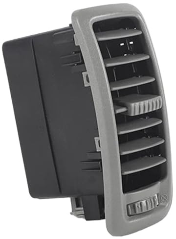 Krom Luftgaller För Luftkonditionering För Trafic II För Opel För Vauxhall Vivaro För Nissan Primastar 7701054458 Främre Instrumentbräda Luftkonditioneringsutlopp Ventilationsgaller(1Pieces Gray)