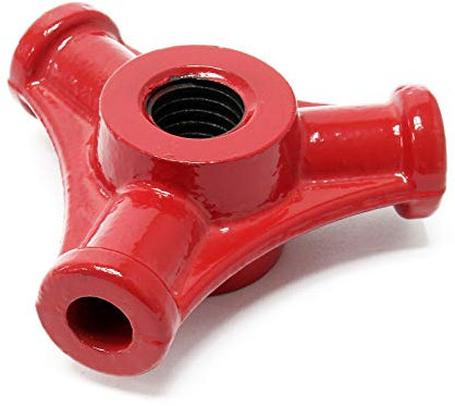 Wiltec Ersatzteil für Obstpresse 6 L / 12 L – 102 mm – Dreiecksmutter – für Saftpresse, Maischepresse, Weinpresse Zubehör