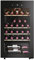 Haier HWS34GGH1 Weinklimaschrank 50 SERIE 3 / Für 34 Flaschen/WiFi & hOn-App / 1 Zone/Vibrationsarmer Kompressor/UV-undurchlässige Glastür / 4 Holzablagen/LED-Beleuchtung