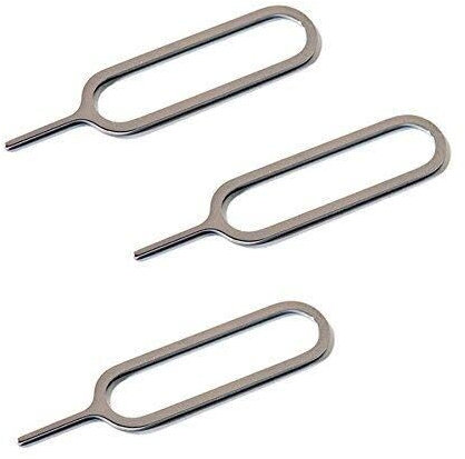 Pack of 3 SIM Card Tray Open Opener Ejector Eject Pin Removal Remover Key Tool Deft Processed