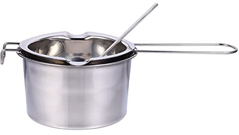 WHAMVOX 1set Pentole Acciaio Inossidabile Per Sciogliere Burro e Formaggio Potente e Compatto Design Portatile Con Manico Antiscottatura Resistente Alla e Facile Da Usare Per Cucina e