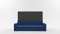 Schrankbett horizontal mit Sofa, Invento NOVA 140H mit Lattenrost aus Holz, Bett im Schrank 140x200, Modern Concept und Design, Klappbett, Schlafzimmer 😴, Wandbett (Eiche Charkiw/Stein+Blau)