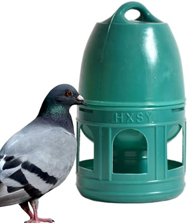 Abreuvoir automatique pour pigeons, réservoir d'eau pour oiseaux, distributeur d'eau automatique pour pigeons, fournitures pour animaux de compagnie avec grande ouverture et grande capacité pour