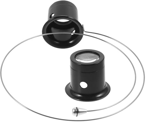 Eye-Shield Watch Repair Magnifier 10x and 5X Plastic Steel Wire | Head Magnifier for Home Use, Stamp Work Support, Compact Design for Repair Professionals and Serious Enthusiasts