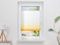 K-home Klemmfix-Plissee Farbverlauf Gelb 75cm x 130cm (B x L)