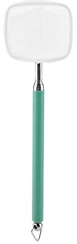 Aquarium Net Ausziehbares Teleskop-Fischgarnelen-Skimming-Netz f¨¹r Aquarium Fish Tank Pond(Gr¨¹n B.)