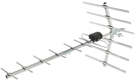 Outdoor TV Aerial, SLx 14 Element Yagi 4G & 5G Filtered Compact Outdoor Digital HD TV Antenna