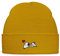 Spreadshirt Peanuts Snoopy Liebe Herz Love Stick Wintermütze, One Size, Senfgelb