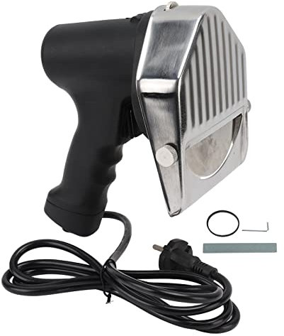Affettatrice Elettrica, Taglierina Elettrica Per Giroscopio da Cucina Per Kebab Taglierina Elettrica Per Carne Kebab Coltello Per Kebab Per Tagliare Shawarma Doner Spina UE 110-220 V