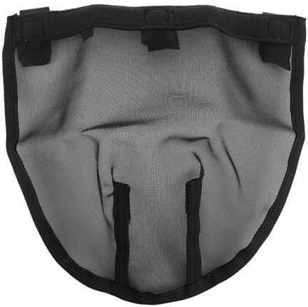 Nasenschutz für Pferde, Nasennetz für Pferde, Pferdebedarf, Atmungsaktive Pferdeabdeckung für das Gesicht des Pferdes, Atmungsaktives Nylon, Erhöhter Komfort, Verstellbarer (M)