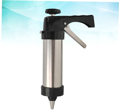 VERDANVERSE Herramienta de Repostería Multifuncional Acero Inoxidable Molde y Prensa para Galletas y Pastas con Boquillas y Placas para Decorar Desmontable y Fácil de Limpiar Reutilizable