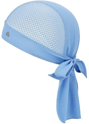 YANIKY Bandana deportiva con protección de cuello alargada, pañuelo para la cabeza para hombre y mujer, paquete múltiple transpirable como gorro interior, Durag para exterior, correr, trabajo