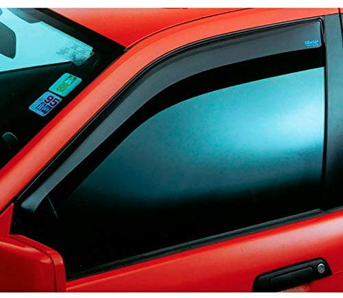 ClimAir Windabweiser kompatibel mit Opel Grandland X 2017-, Rauchgrau