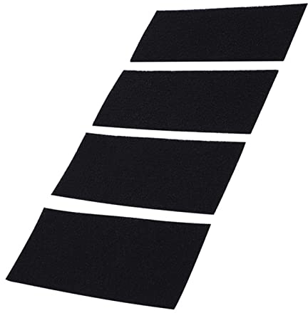 Ejoyous Juego de 4 Alfombrillas de Filtro de carbón Activado, Filtro Universal, Compatible con Purificador de Aire Holmes y BAP