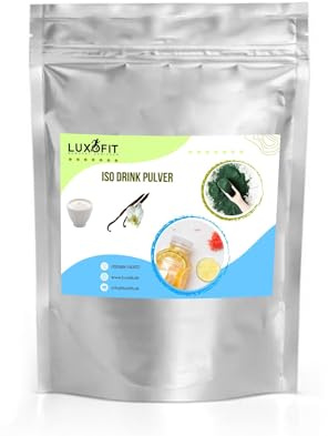 Luxofit Vanille Joghurt Getränk isotonisch Iso Drink Pulver, Elektrolytgetränk, mit L-Carnitin, für Sportler geeignet, schnelle und einfache Zubereitung (1 Kg)
