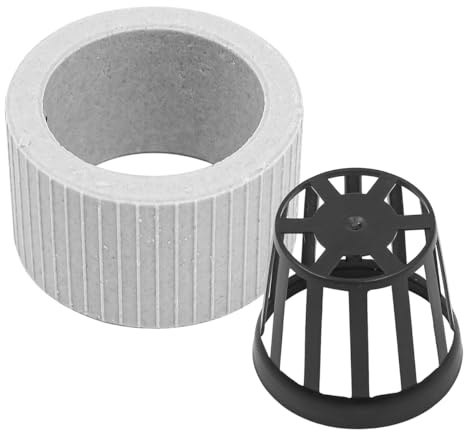 FONGKNOX 15 st vattenväxt fast ring set akvarieväxt vikt handfat anti-flytande keramisk växt fast korg bas akvarium landskapsdekoration akvarium akvarium tank tillbehör